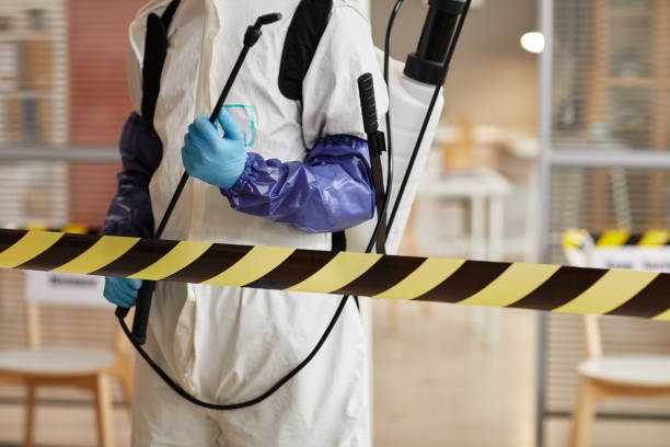 Professional Trauma Scene Cleanup technician working in Fairview, UT